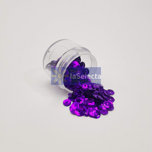 LENTEJUELA VIOLETA FRASCO HANDICRAFT